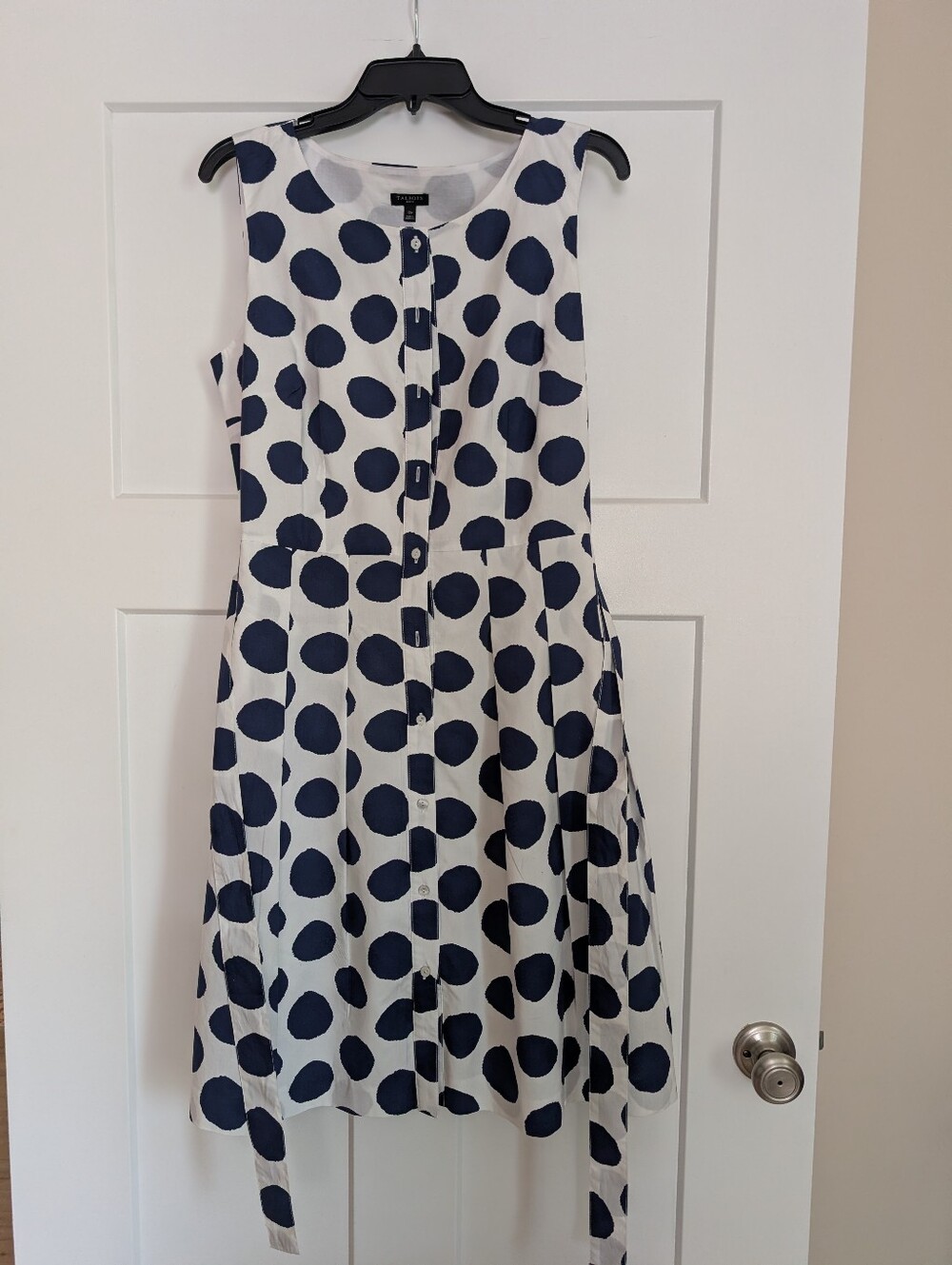 Talbots Cotton Poplin Shirt Dress